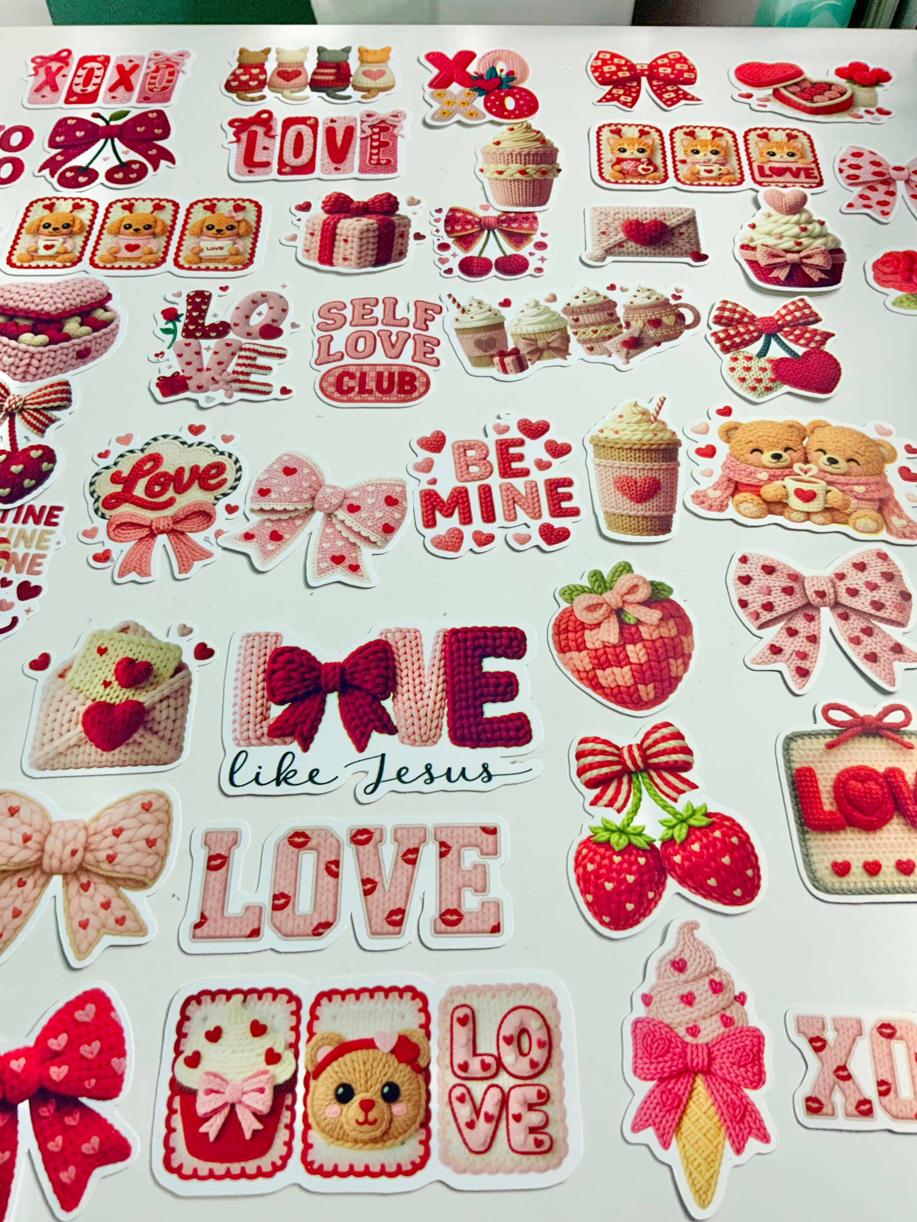 Colección de Stickers: "Amor y Amistad"