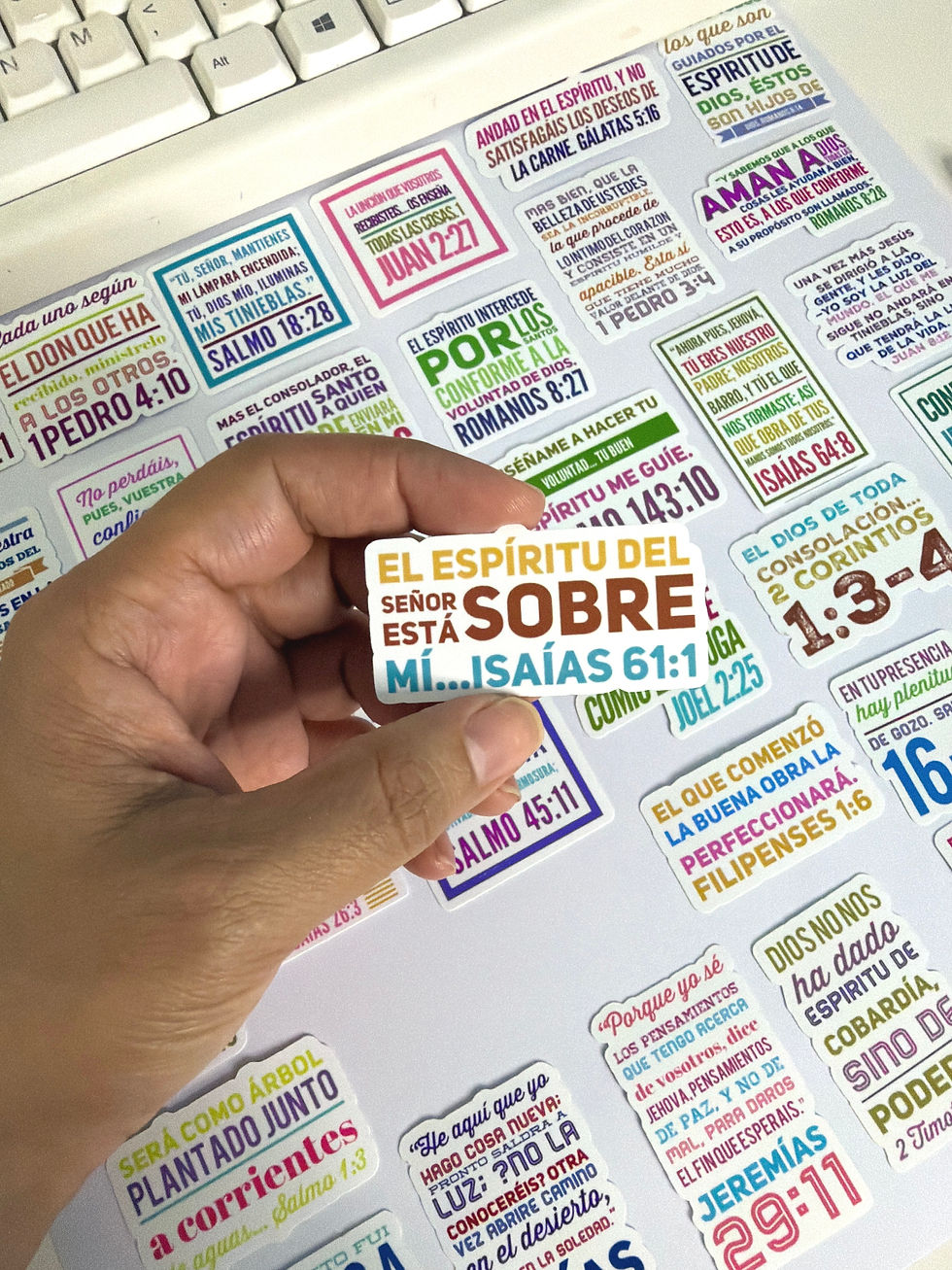 Miniatura: Sticker Pack: "Versículos Bíblicos"