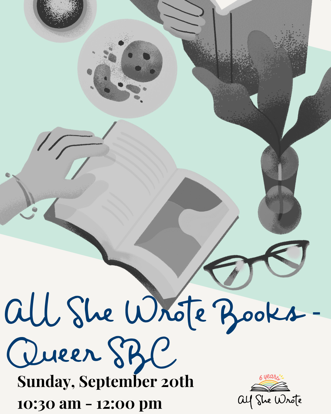 September All She Wrote Books - Queer SBC