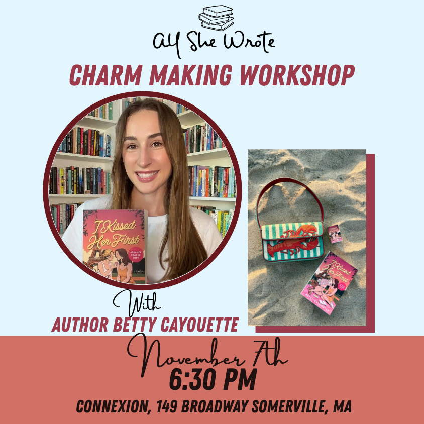 Charm Making Workshop with Author Betty Cayouette