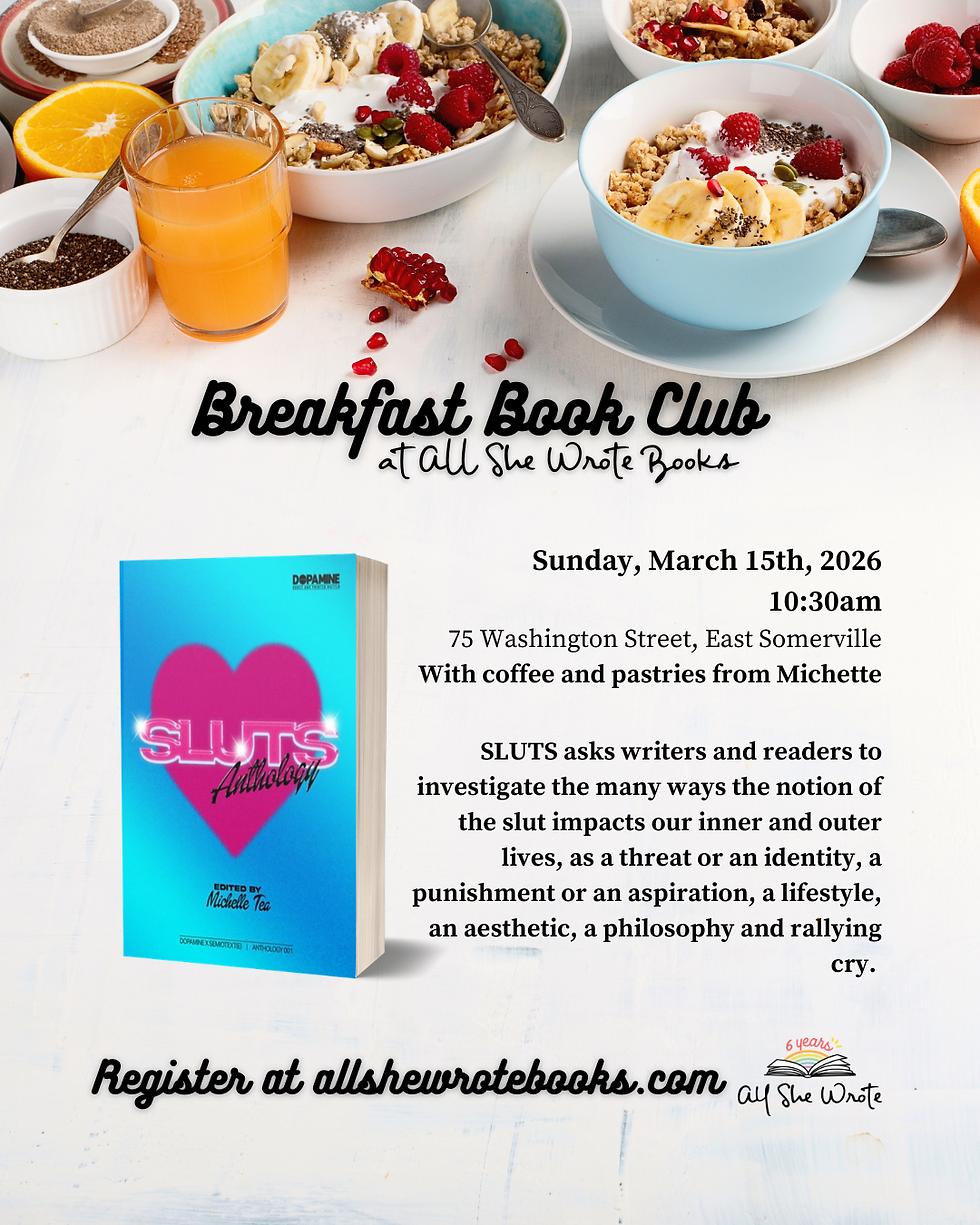 All She Wrote Books March Breakfast Club