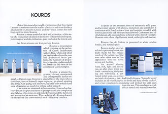 Yves Saint Laurent Parfums - Catalogue 1984