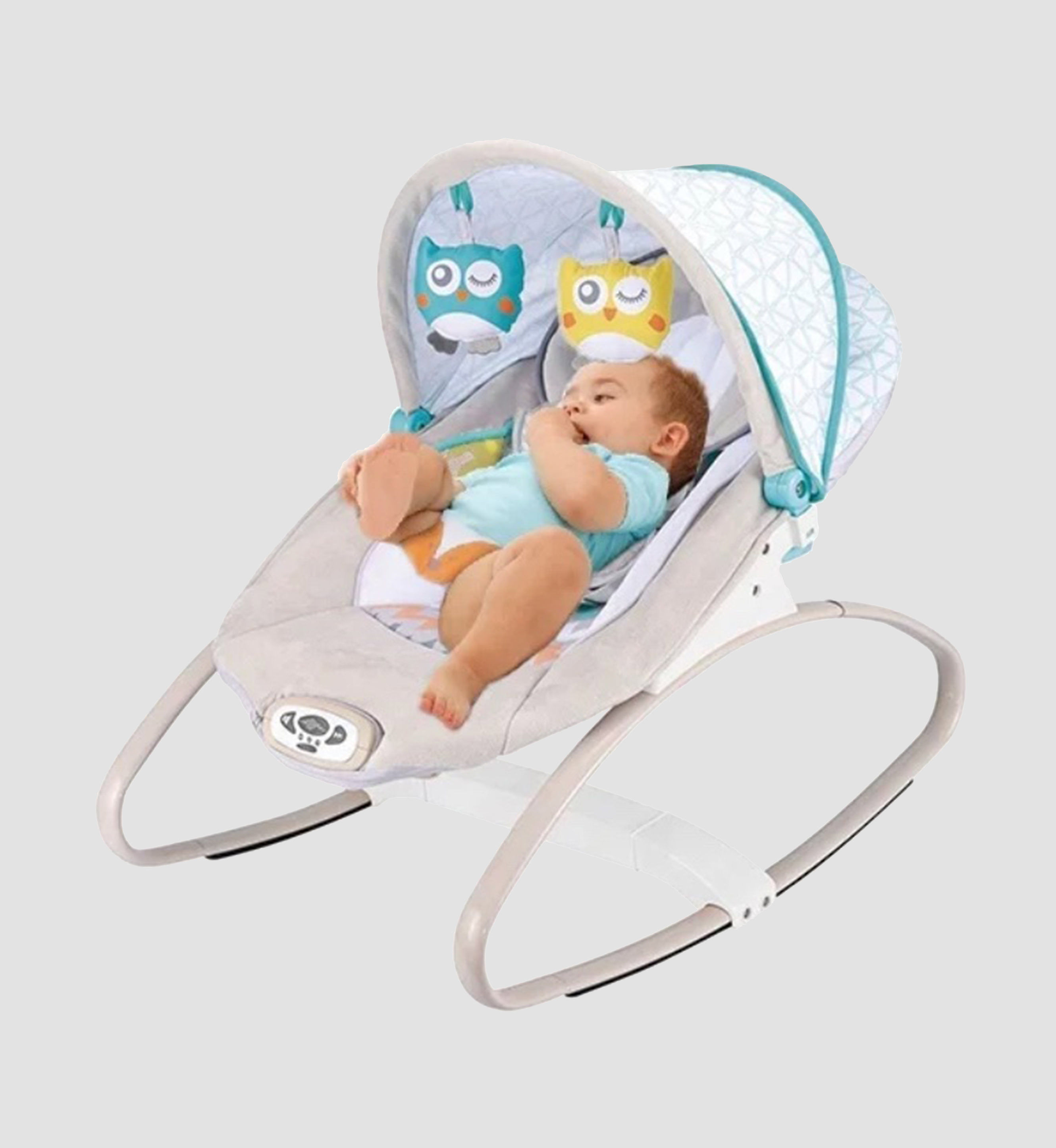 Konig Kids Self-Soothing Soft Baby Bouncer