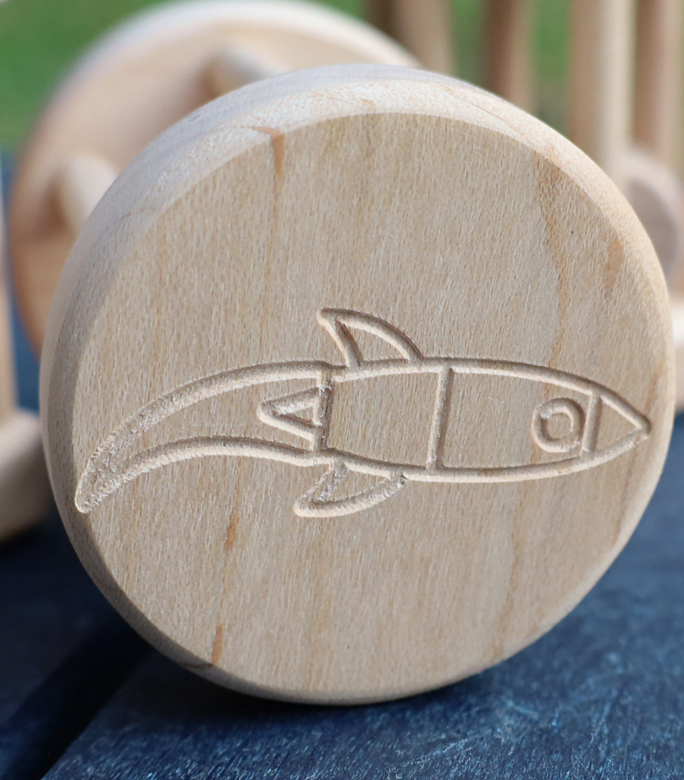 natural non-toxic safe to chew wooden toy