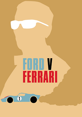 Ford V Ferrari poster