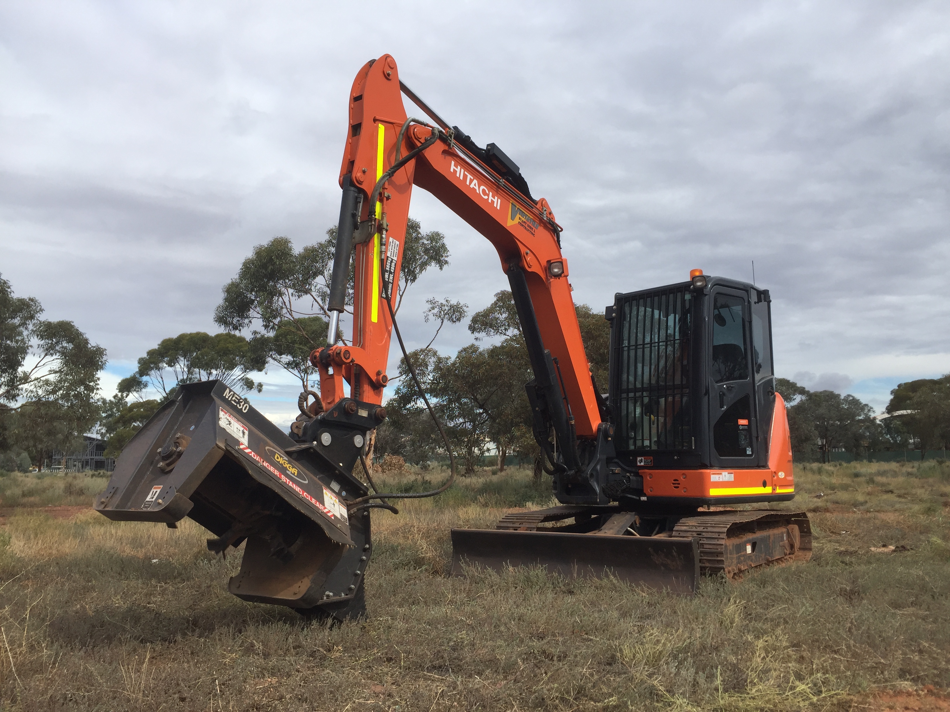 Flail mower