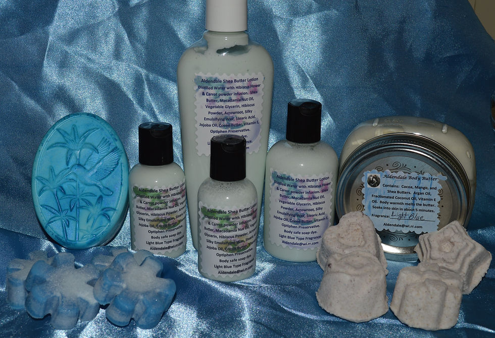 Soap, Lotions, Body Butter