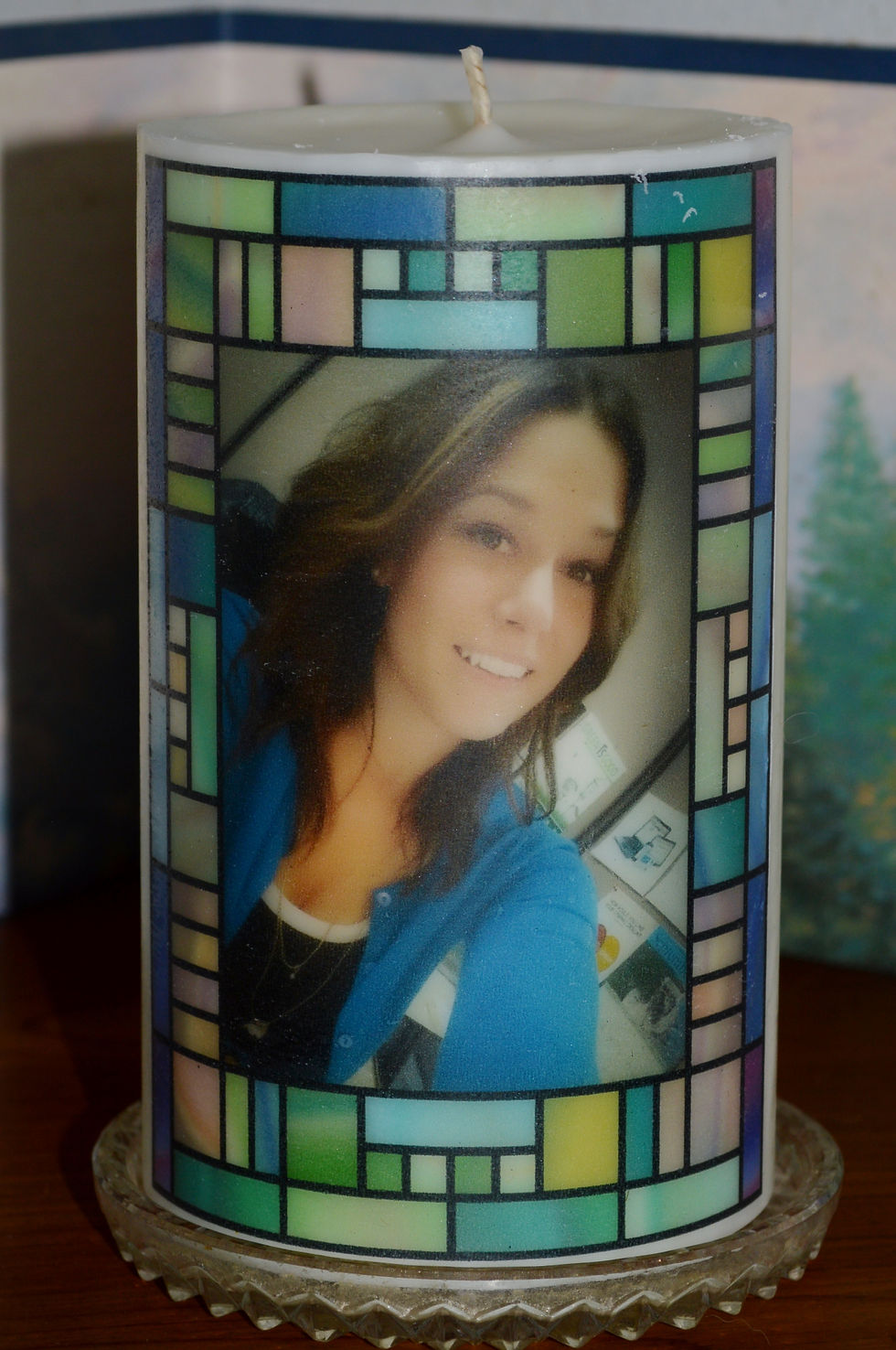 Personalized Candle