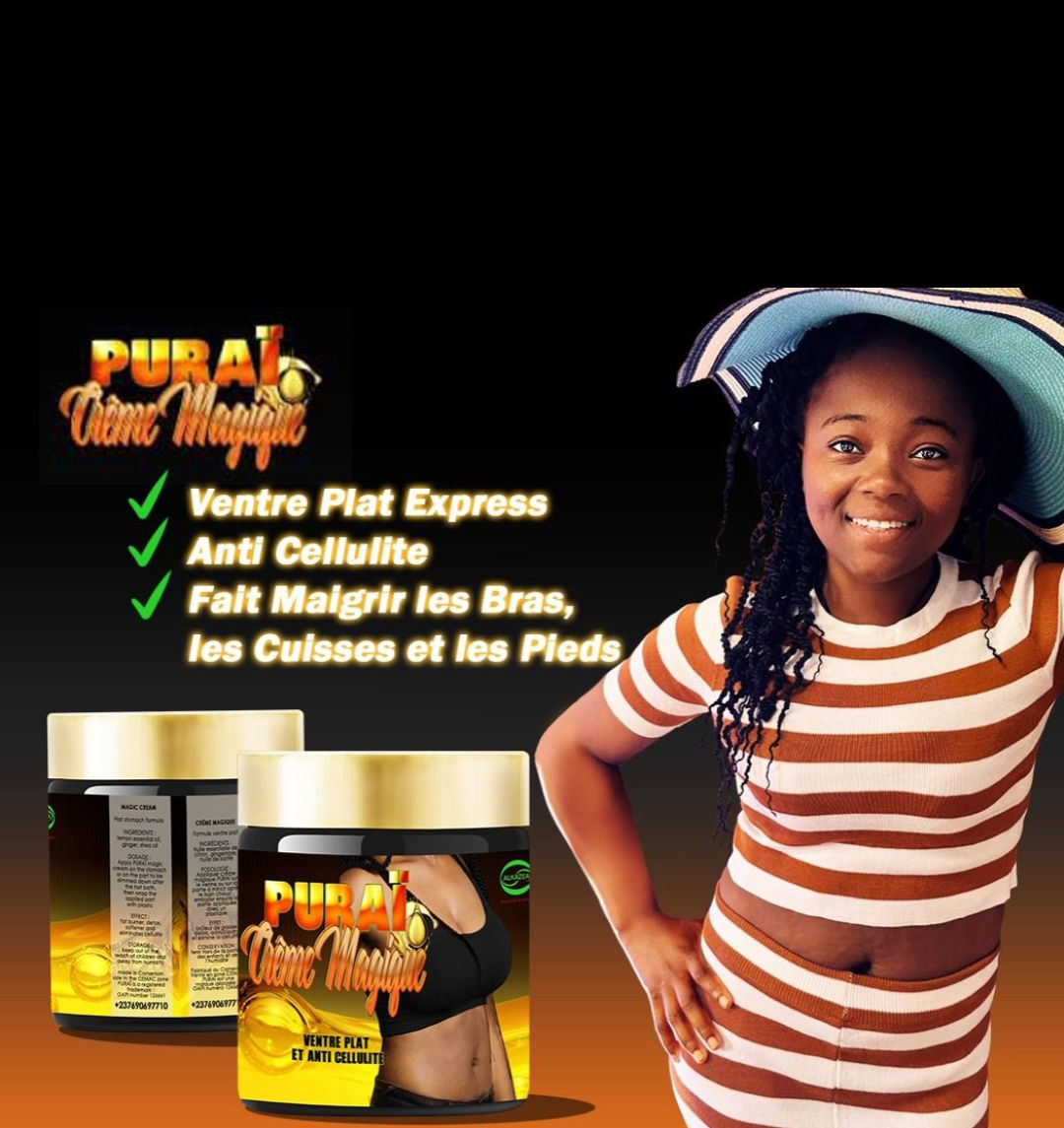 CRÈME MAGIQUE magique Puraï ventre plat