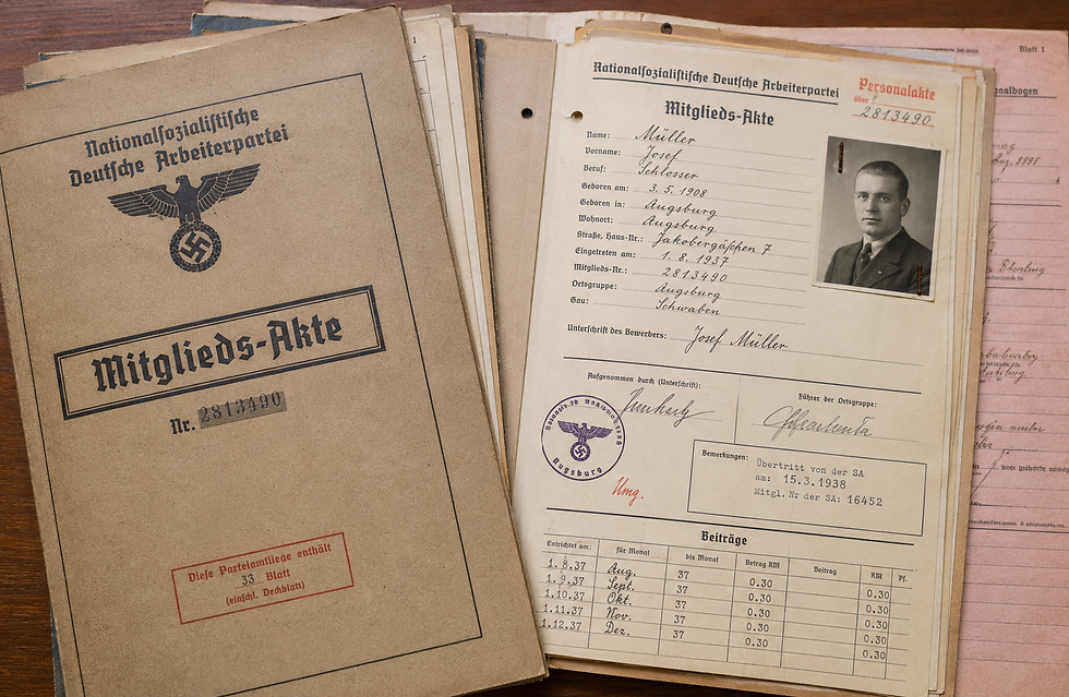 Augsburger in den NSDAP-Akten