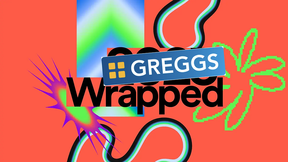 Greggs Wrapped. We'd all like to see it.
