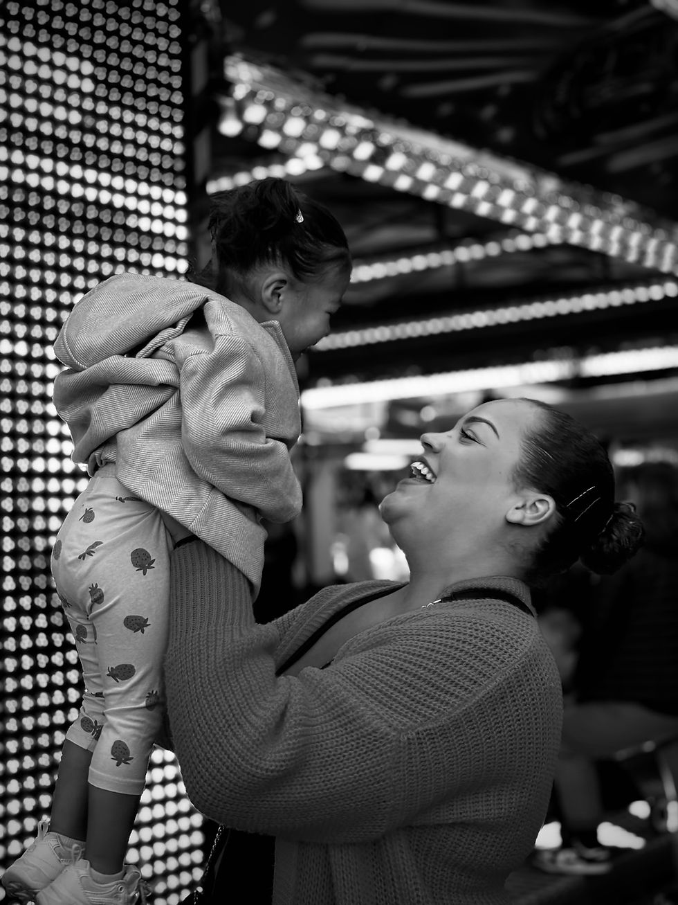 Elianny et sa fille