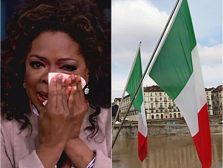 OPRAH WIFRE SE EMOCIONÓ CON LOS APLAUSOS