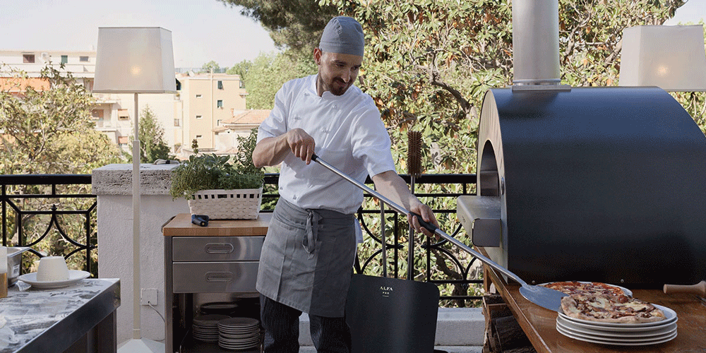 Alfa Quattro Pro Top WoodFired Pizza Oven (FOR4PROTPWOOD) OKC