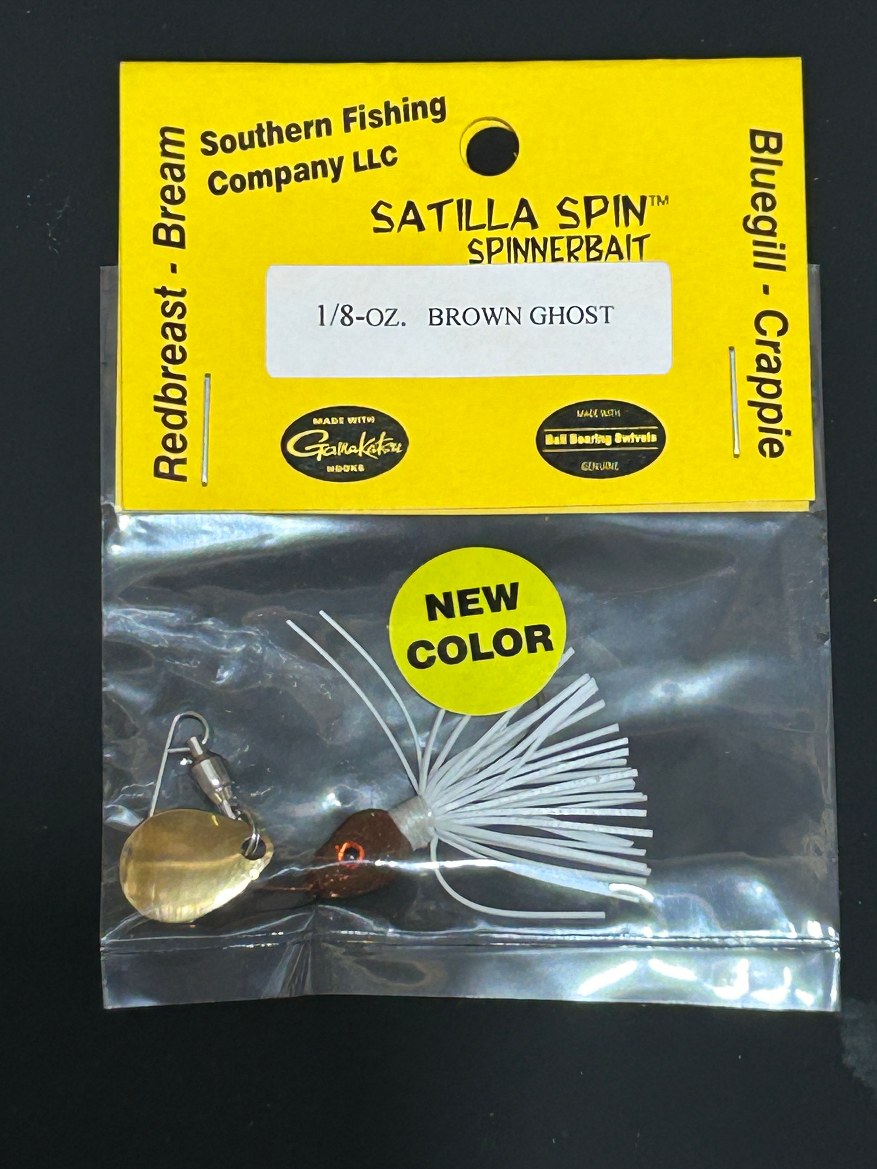 Satilla Spin Spinnerbait - Brown Ghost