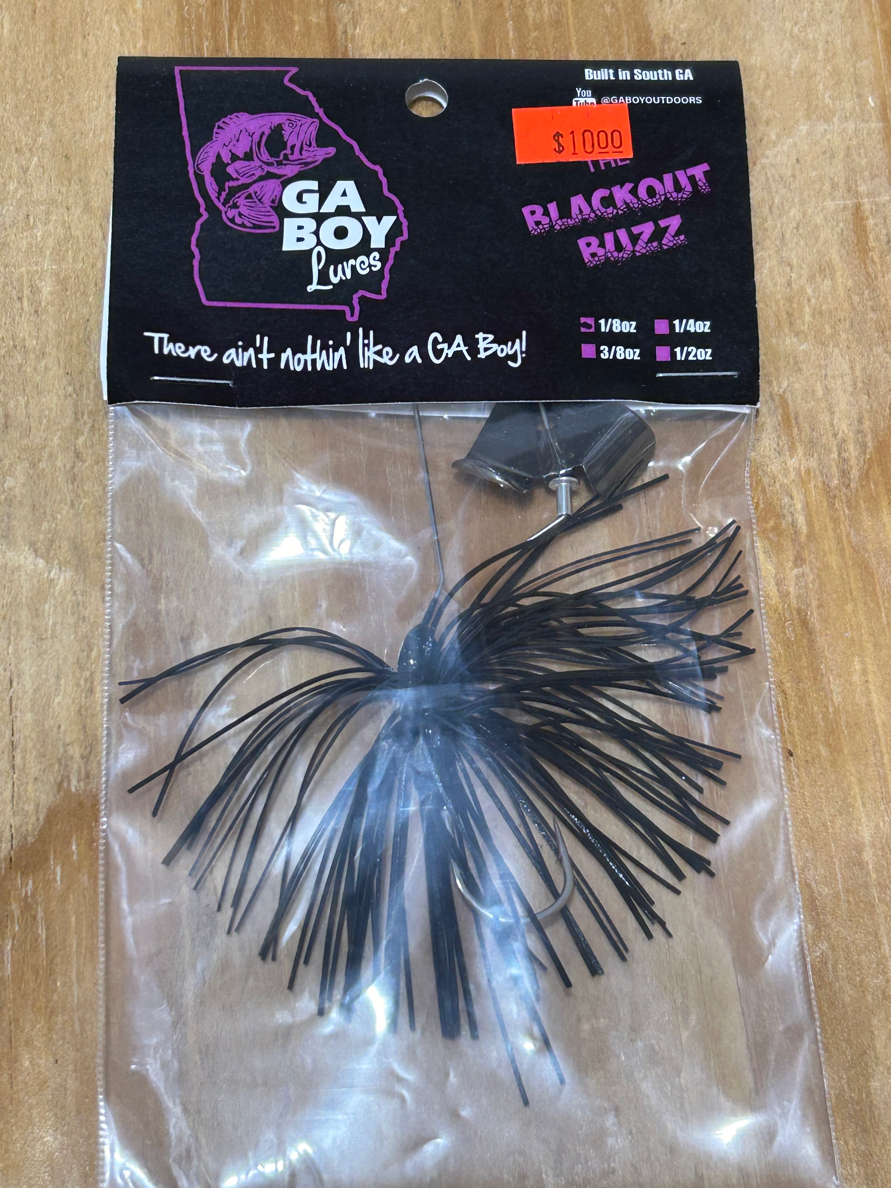 Blackout Buzzbait (Midnight)