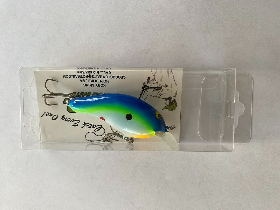 Thumbnail: 2.5" Citrus Shad Flatside Crank