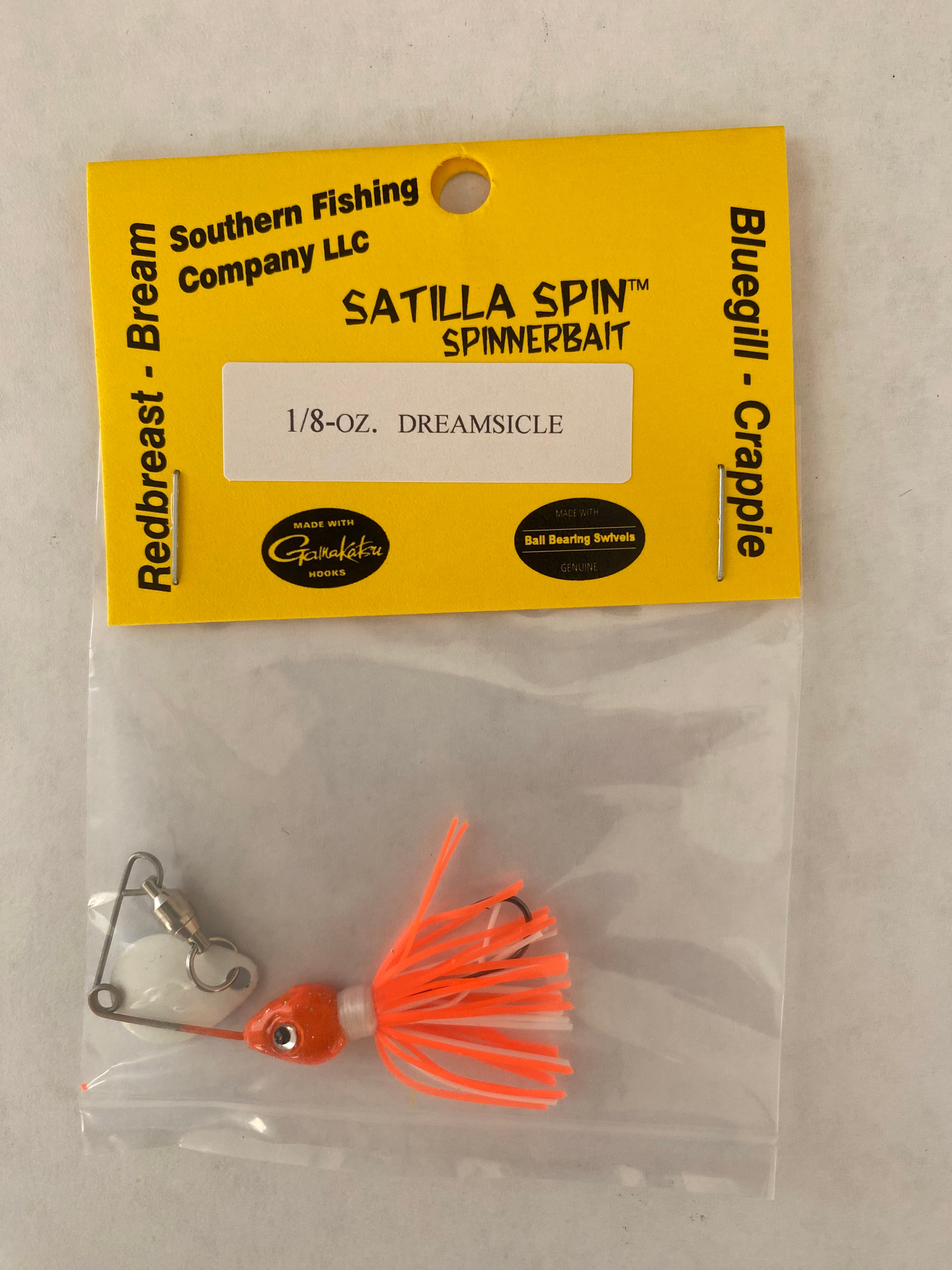 Satilla Spin Spinnerbait - Dreamsicle