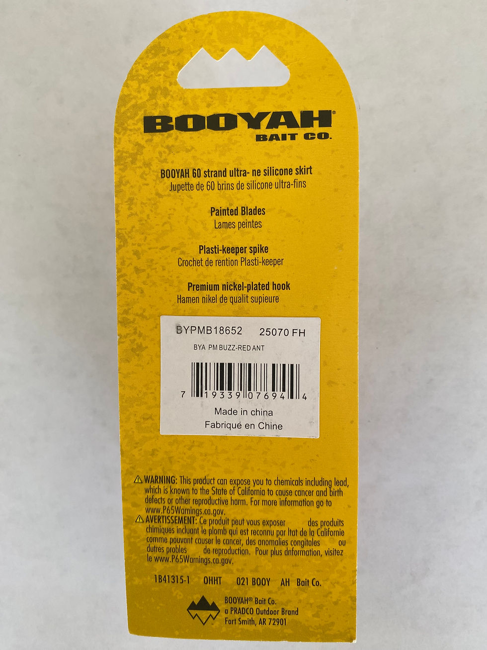Thumbnail: BOOYAH POND MAGIC BUZZ RED ANT 1/8oz
