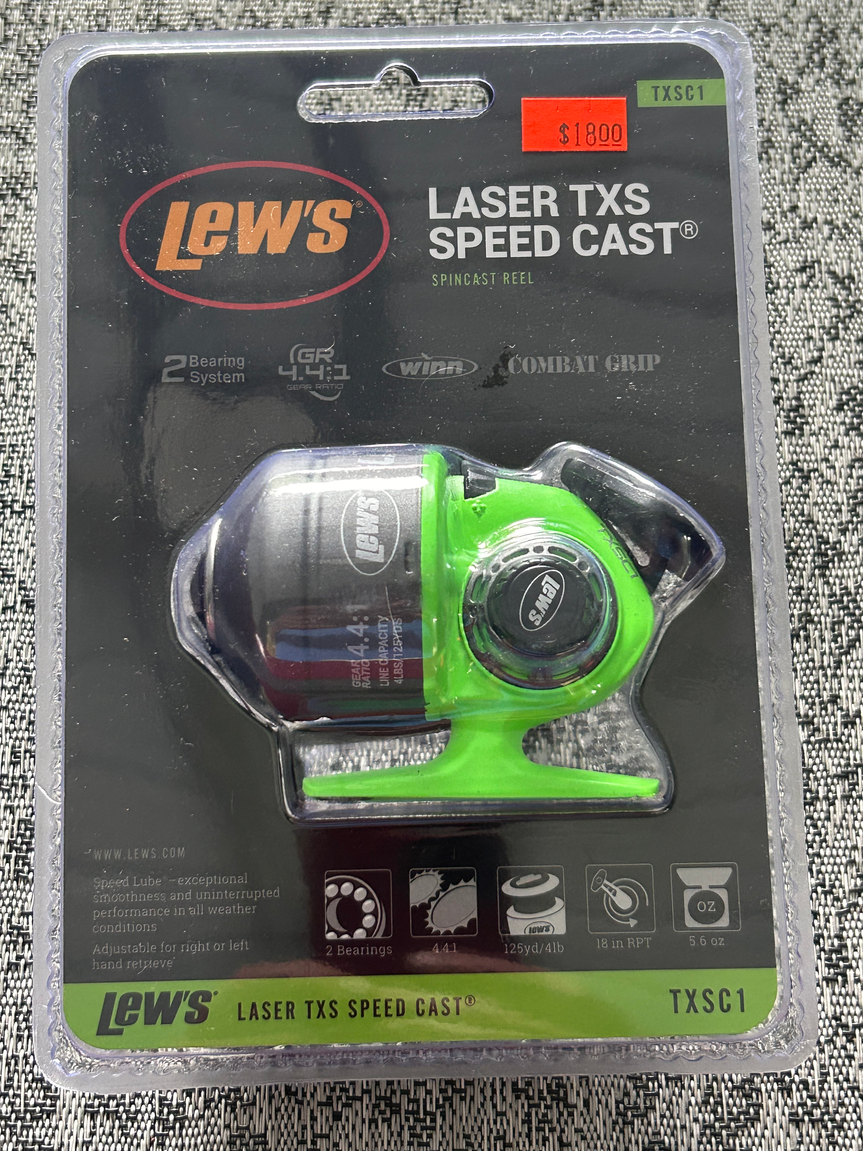 Lew's Laser TXS Speed Cast 125 yd. / 4lb.