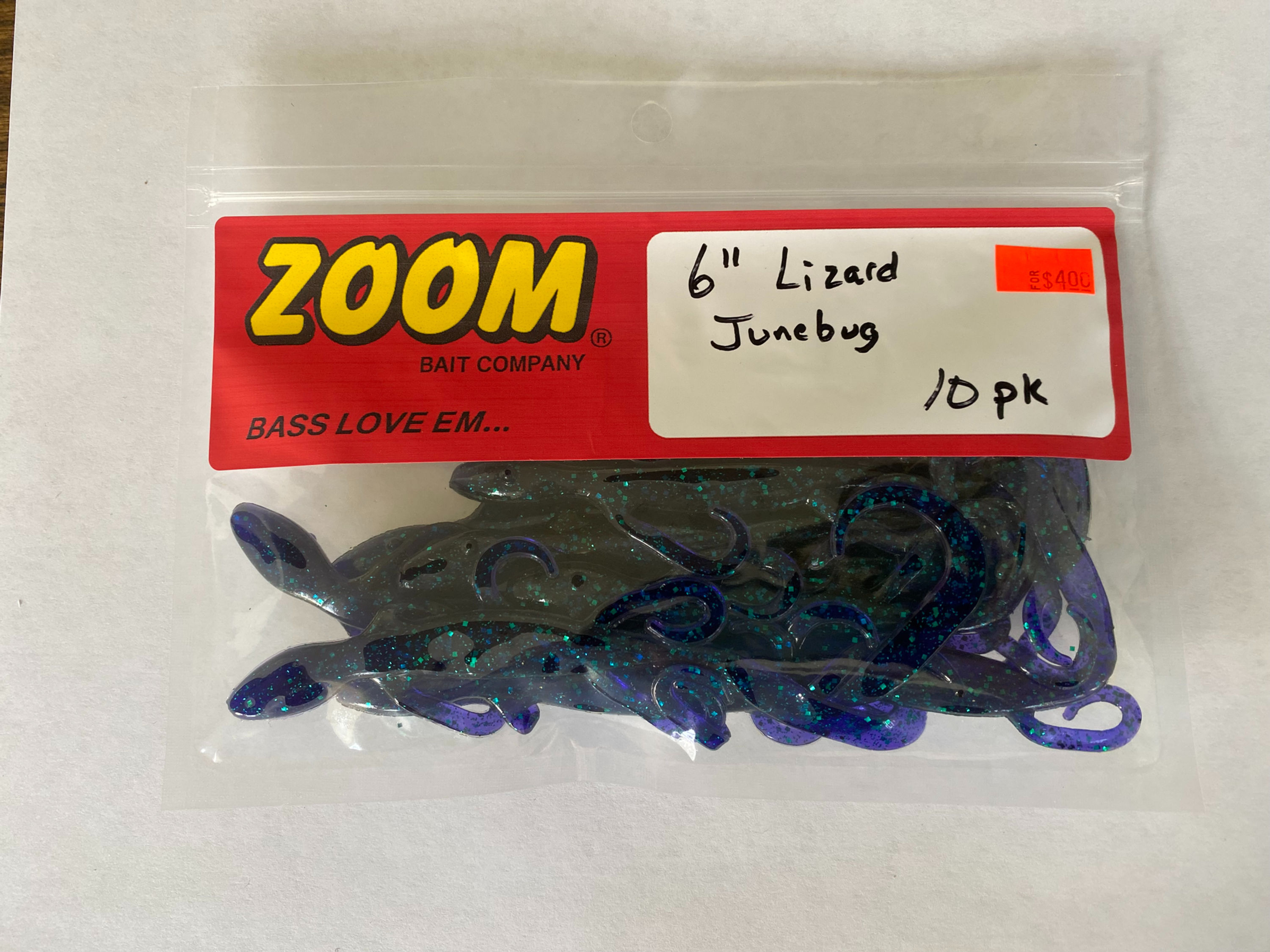 Zoom 6" Lizard - Junebug