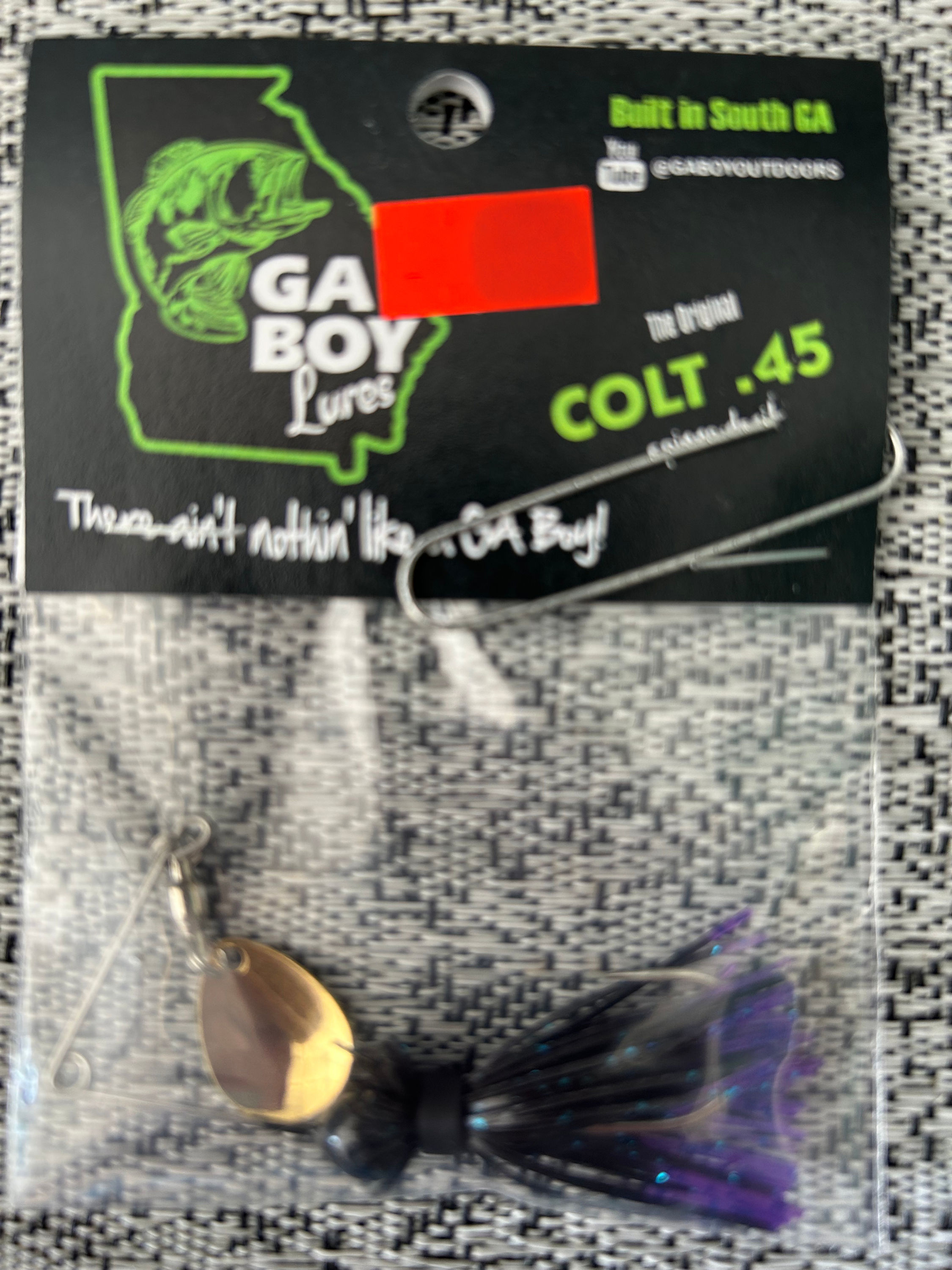 Colt .45 Spinnerbait - Voodoo