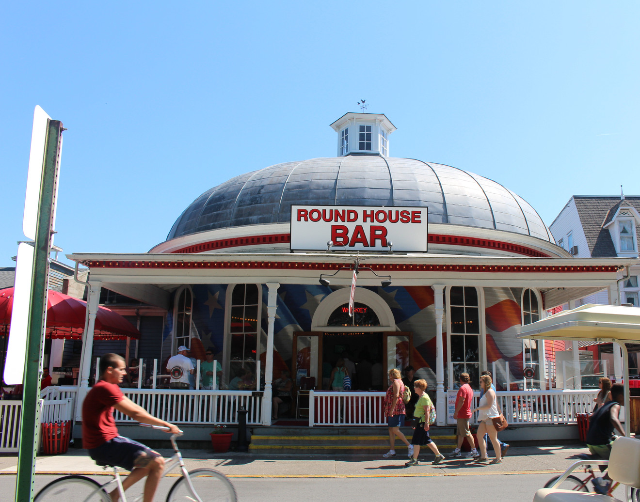 Home of the Whiskey Light The Round House Bar PutinBay