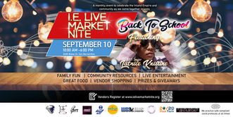 Don't Forget Tomorrow's IE Live Market Nite