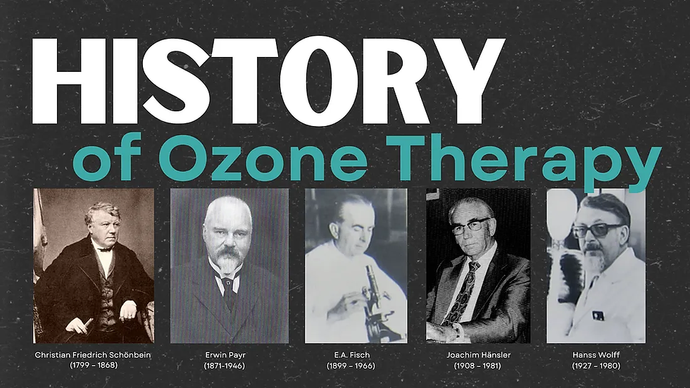 The Pioneers of Ozone Therapy