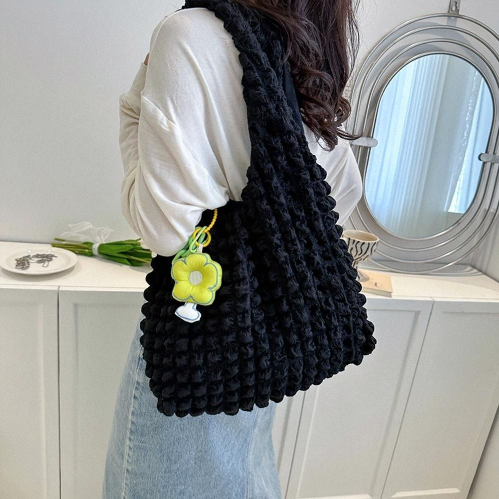 Women Girls Large Capacity Shoulder Bags Female Tote Bags Underarm Bags Causual