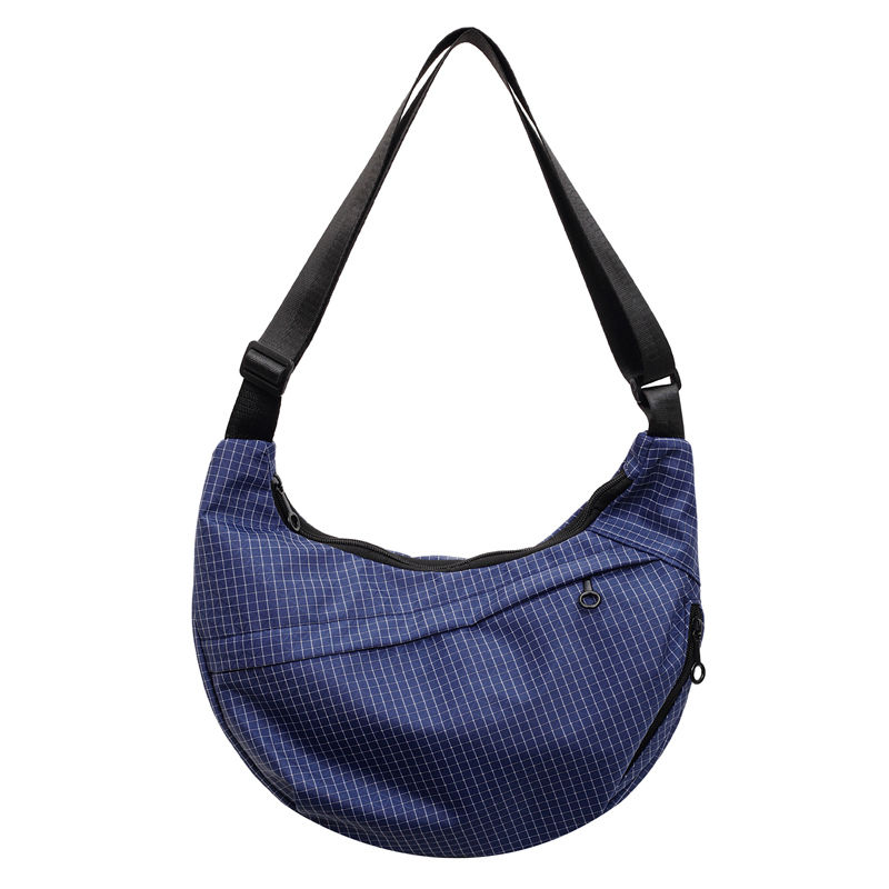 Thumbnail: 2025 Fashion Commuting Versatile Casual Women's Handbags Nylon Plaid Large Capac