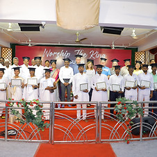 Youth in India engaged in leadership training and discipleship programs through New Hope Ministries