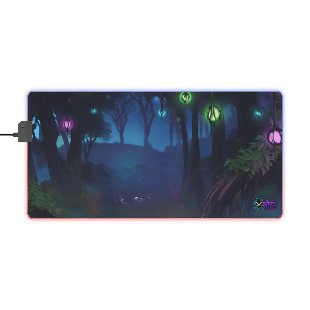 The Forest of Delirium LED Gaming Mouse Pad