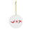 Thumbnail: Canada Swim Bike Run Triathlon Holiday Christmas Ornament Front View