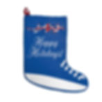 Thumbnail: England Swim Bike Run Triathlon Holiday Stocking Side View