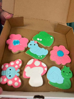 Engagement party cookies from Nana's Cookie Jar, Clear Spring, MD