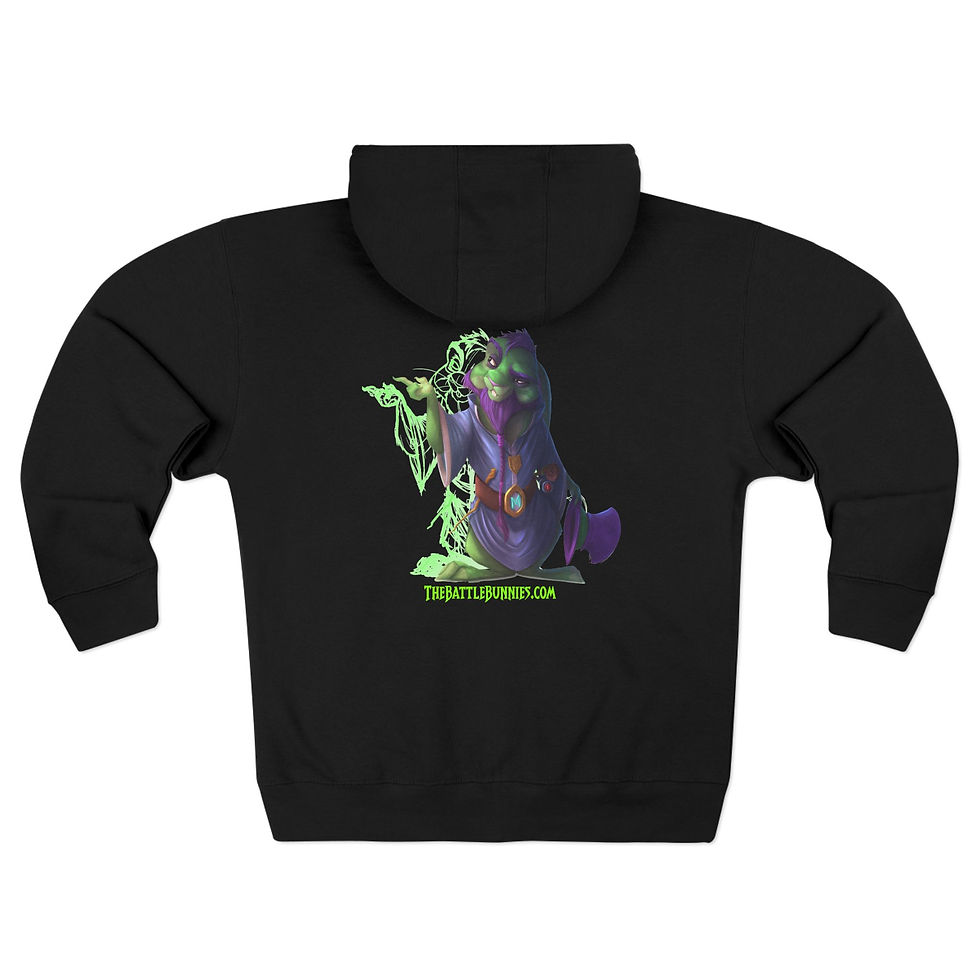 Knarf the Mad Unisex Zip Hoodie