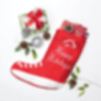 Canada Swim Bike Run Triathlon Holiday Stocking Lifestyle View