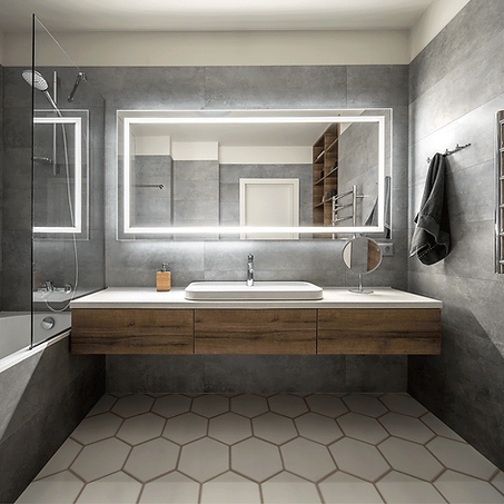 Bathroom mirrors