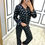 Thumbnail: Shine Strap Satin pajama