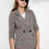 Thumbnail: Gray Check Blazer Jacket