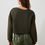 Thumbnail: Embroidered Crop Knitted Sweatshirt
