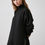 Thumbnail: Black Zipper Detailed Oversized Knitted Sweatshirt