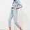 Thumbnail: Blue Belted Denim Overalls