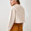 Thumbnail: Embroidered Crop Knitted Sweatshirt