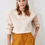 Thumbnail: Embroidered Crop Knitted Sweatshirt