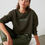 Thumbnail: Embroidered Crop Knitted Sweatshirt