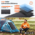 Miniature : 21W Portable Solar Panel – Compact, Foldable & USB Charging for Phone