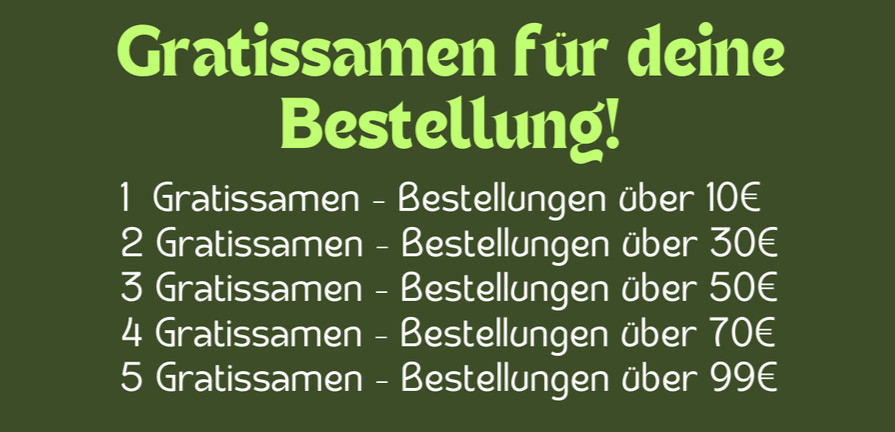 MirageSeeds Gratissamen