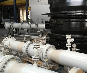 Gecoate metalen onderdelen voor de olie-, gas- en petrochemische industrie